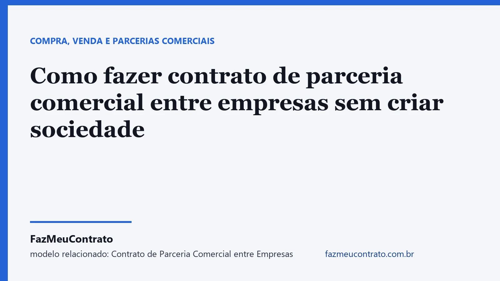 Dois empresários assinando contrato de parceria comercial sobre mesa de escritório